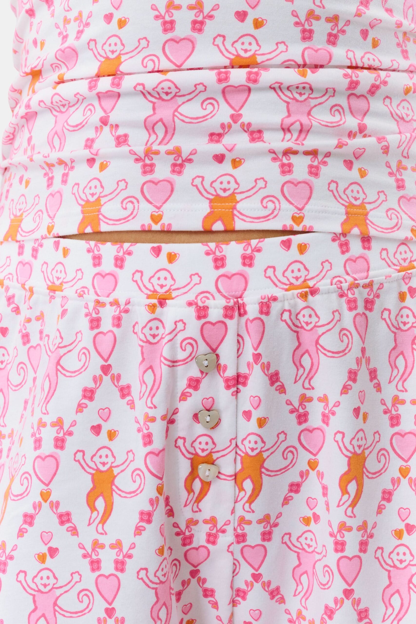 Spring Bloom Monkey Jones Shortie