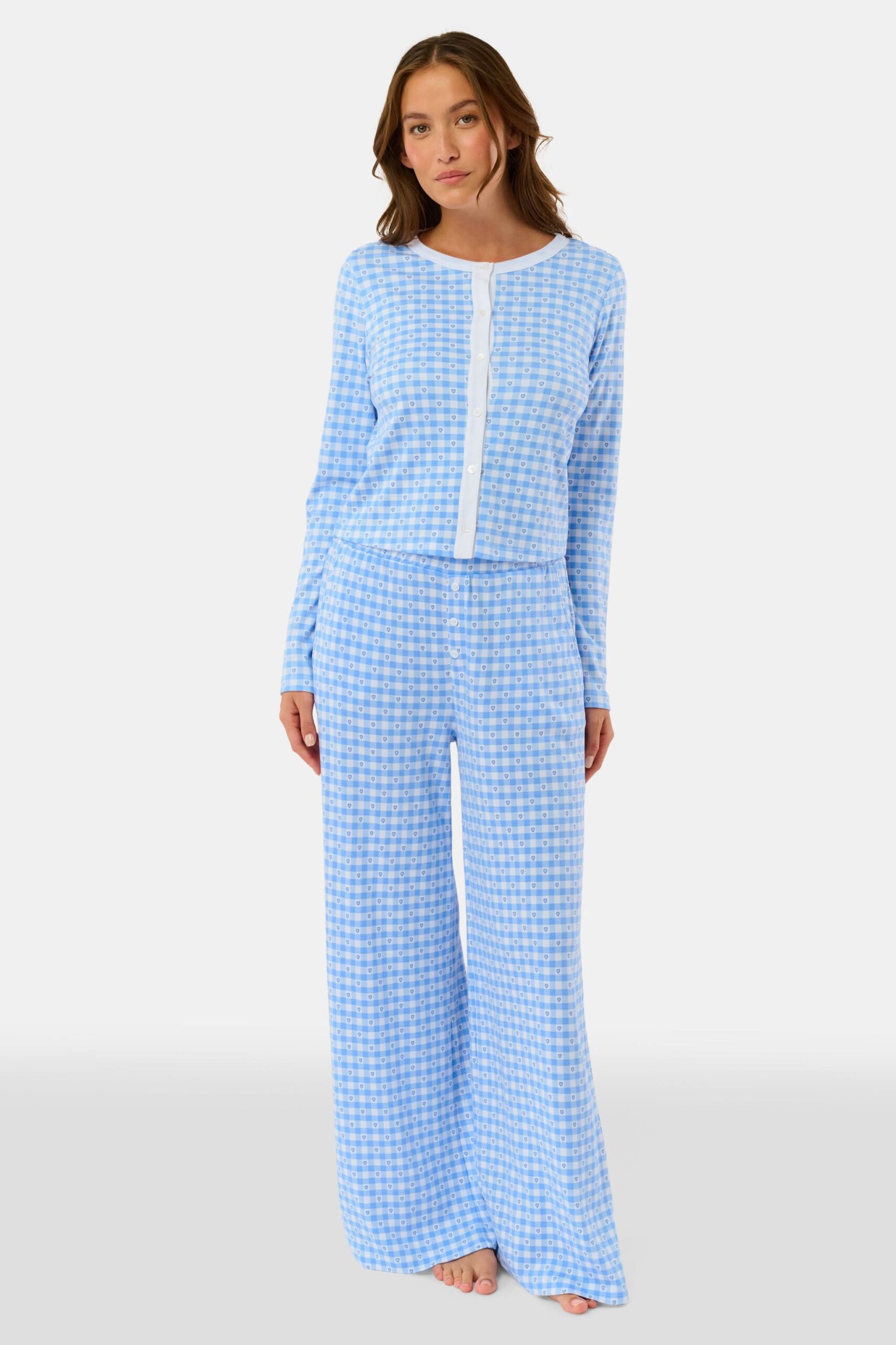 Gingham Hearts Boden Pant