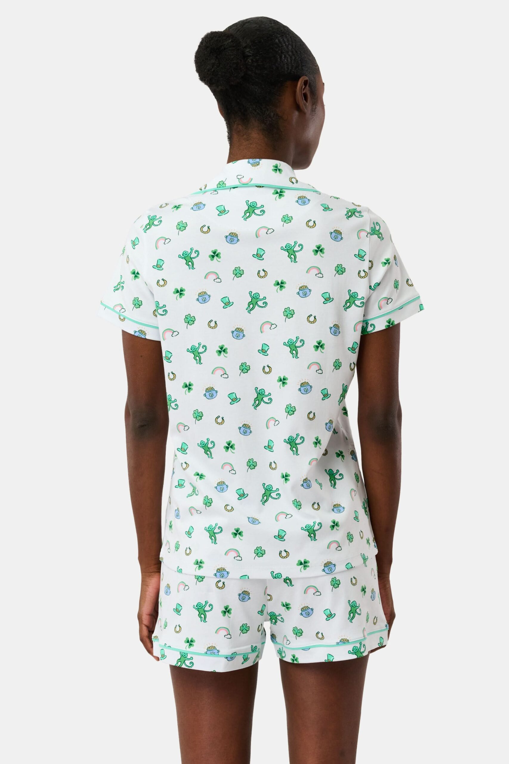 Luck O’ The Monkey Polo Pajamas