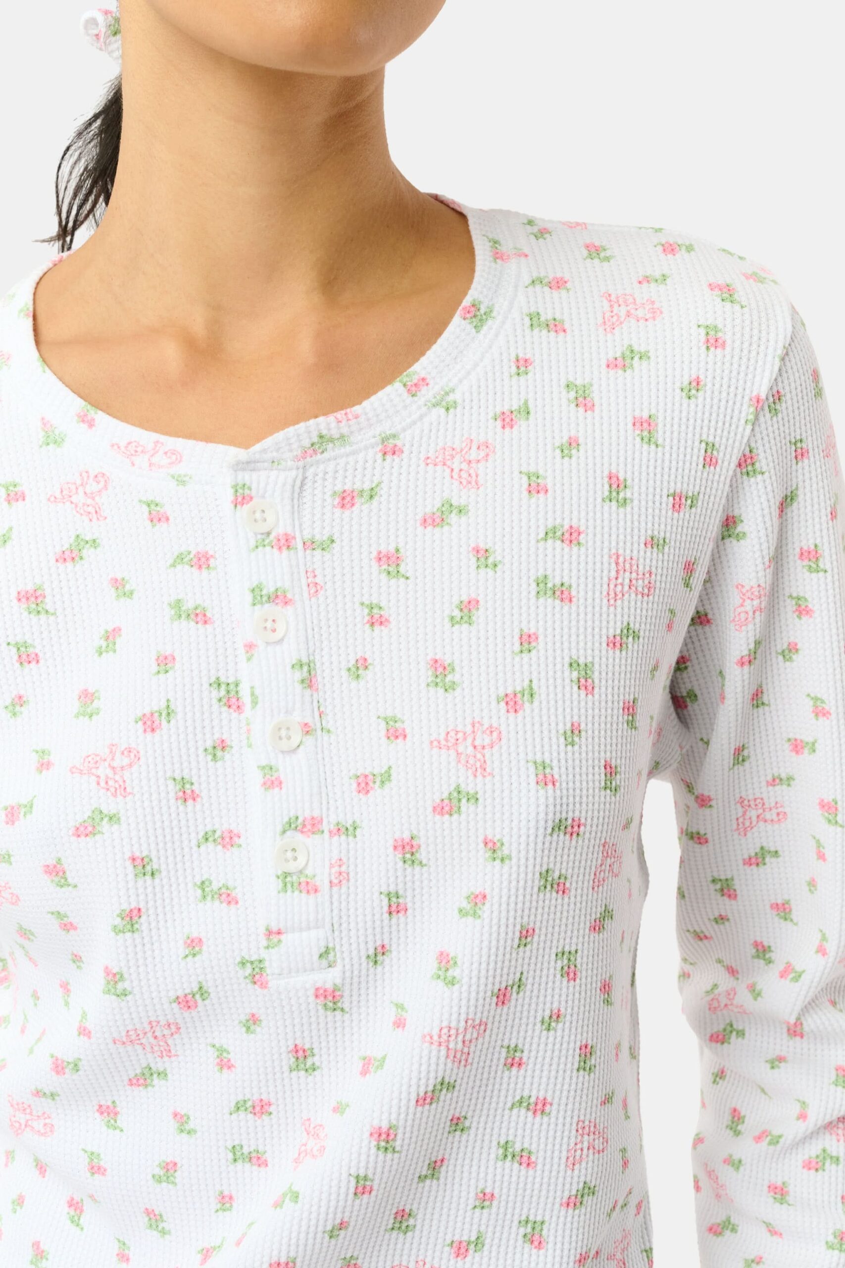 Mini Monkey Blossom Rosemary Top