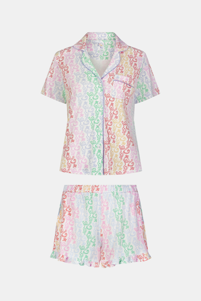 Disco Monkey Wyatt Polo Pajamas