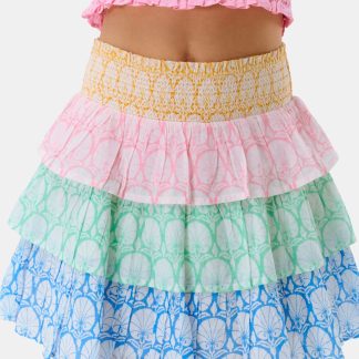 Kids Fan Geo Sami Skirt