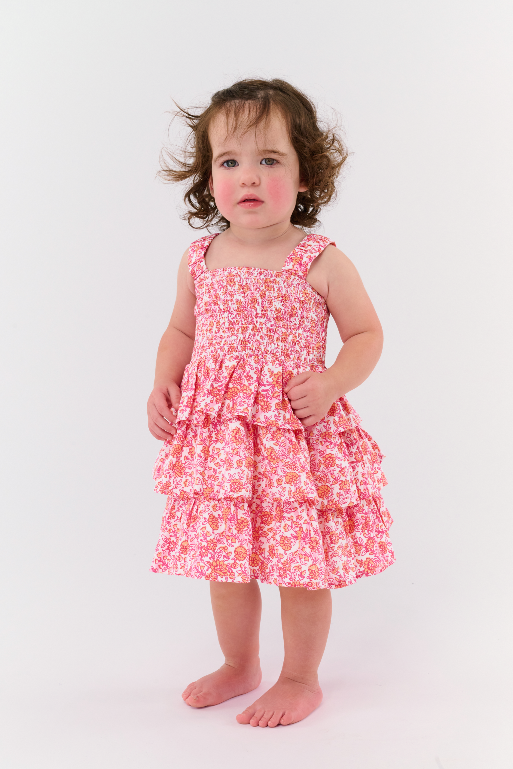 Kids Suzie Floral Ribbon Kenia Dress