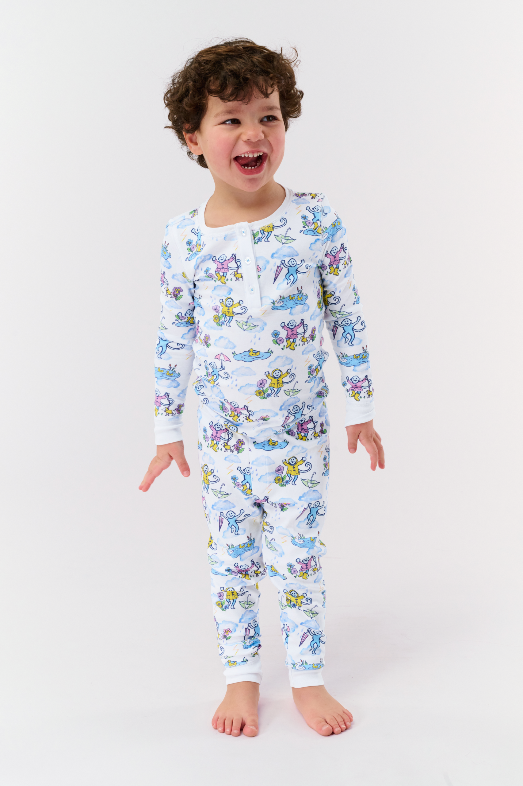 Kids April Showers Pajamas