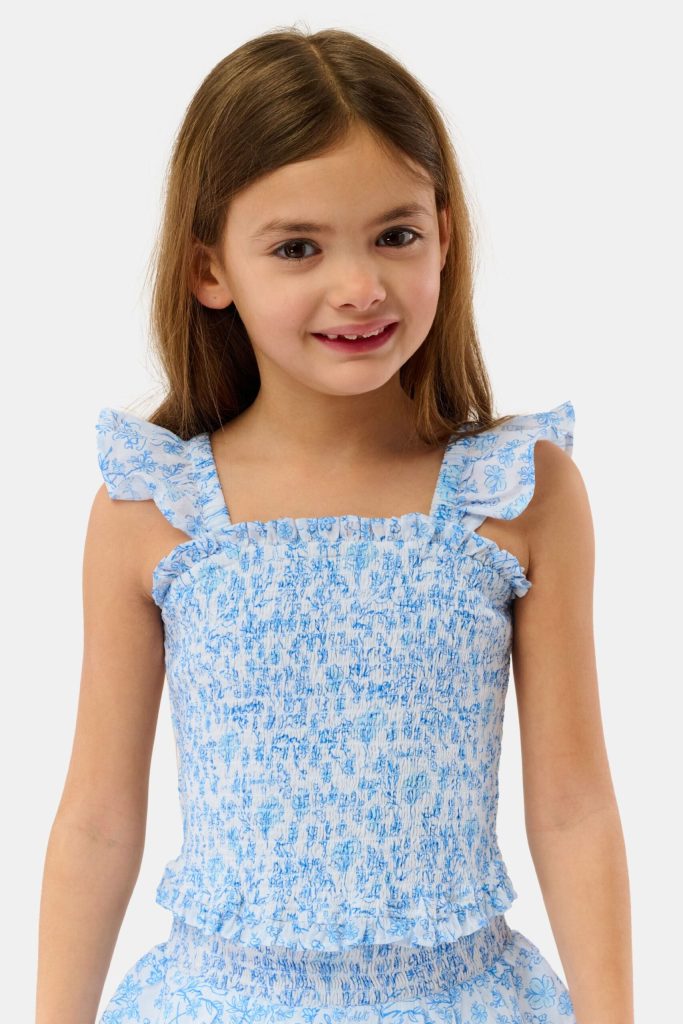 Kids Cherry Blossom Toile Tory Top
