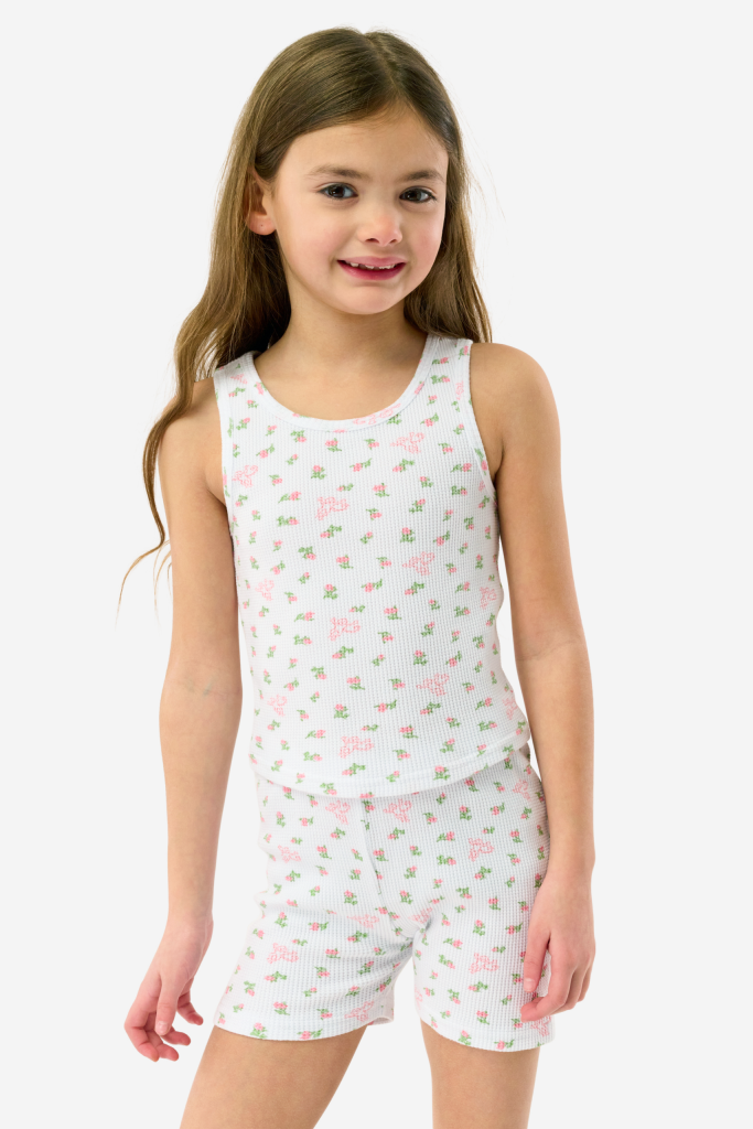 Kids Mini Monkey Blossom Mila Tank Set