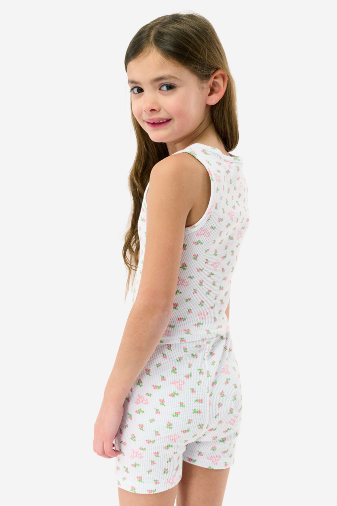 Kids Mini Monkey Blossom Mila Tank Set
