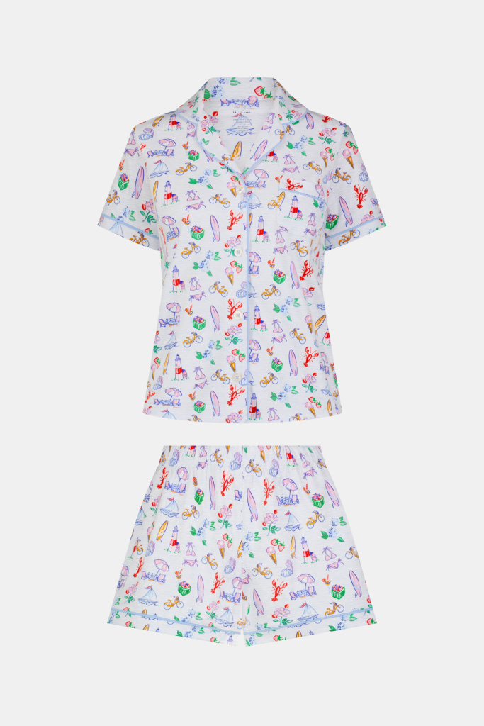 Summer Club Polo Pajamas