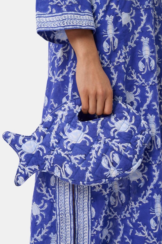 Lobster Trellis Fish Purse