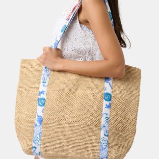 Amanda Woven Beach Bag