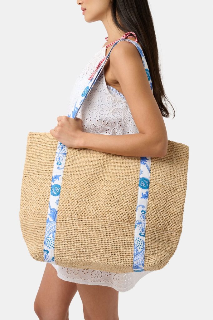 Amanda Woven Beach Bag