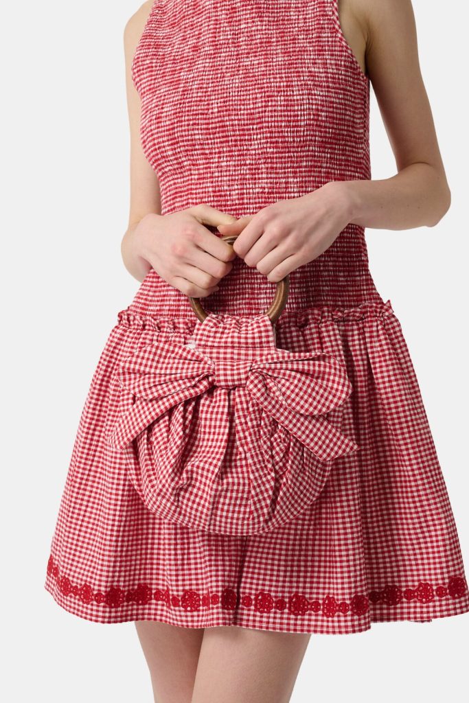 Gingham Miranda Purse