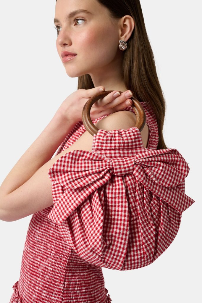 Gingham Miranda Purse