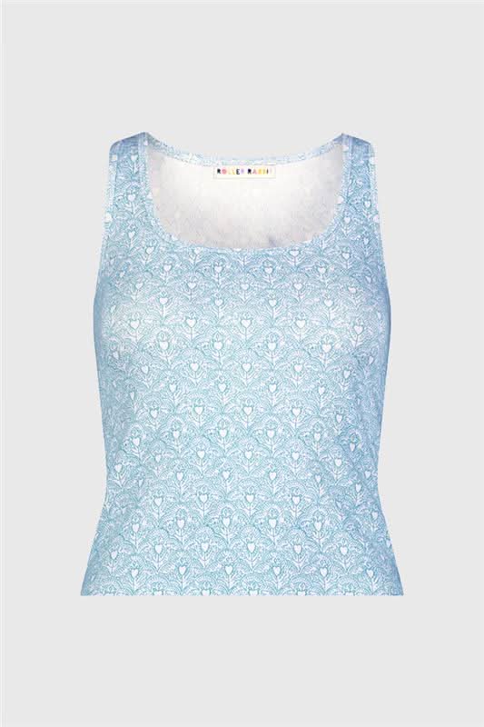 Jemina Hearts Pointelle Astor Tank