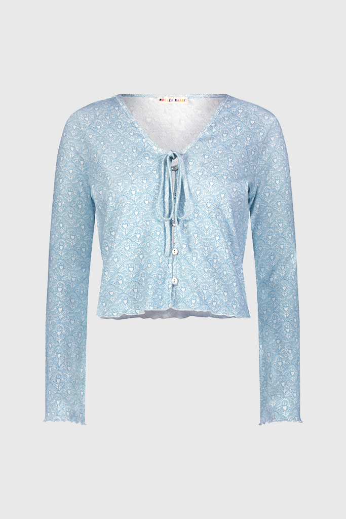 Jemina Hearts Pointelle Claire Cardigan
