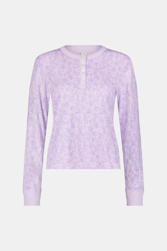 Monkey Floral Ashley Top