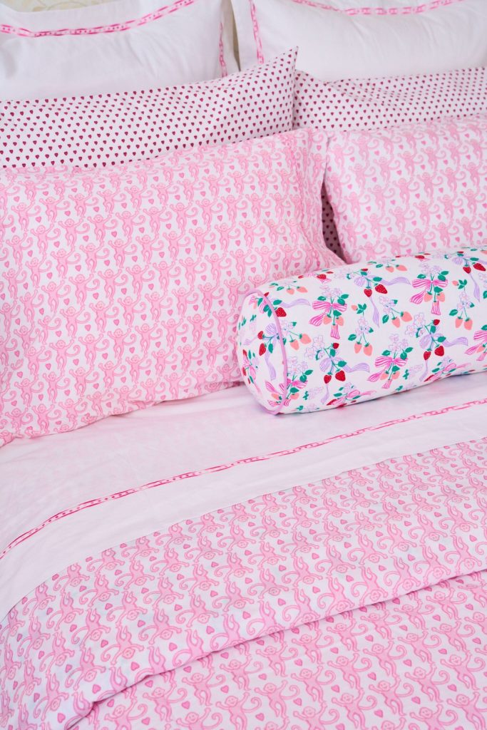Lovely Monkey Duvet Cover