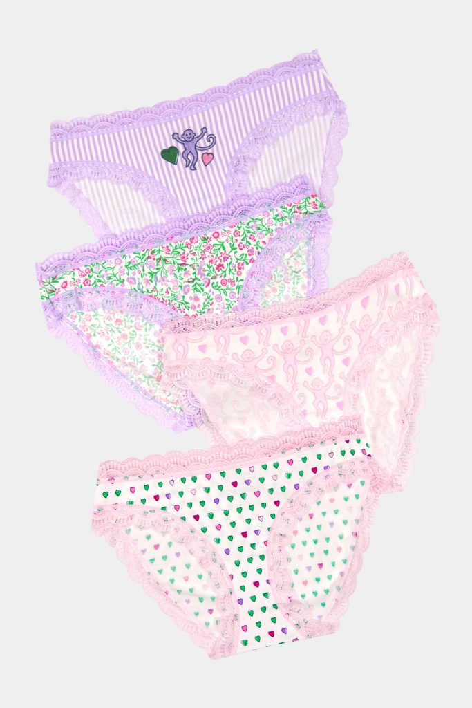 Mixed Icon Bikini 4 Pack