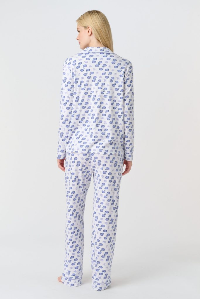 Moby Long Sleeve Polo Pajamas