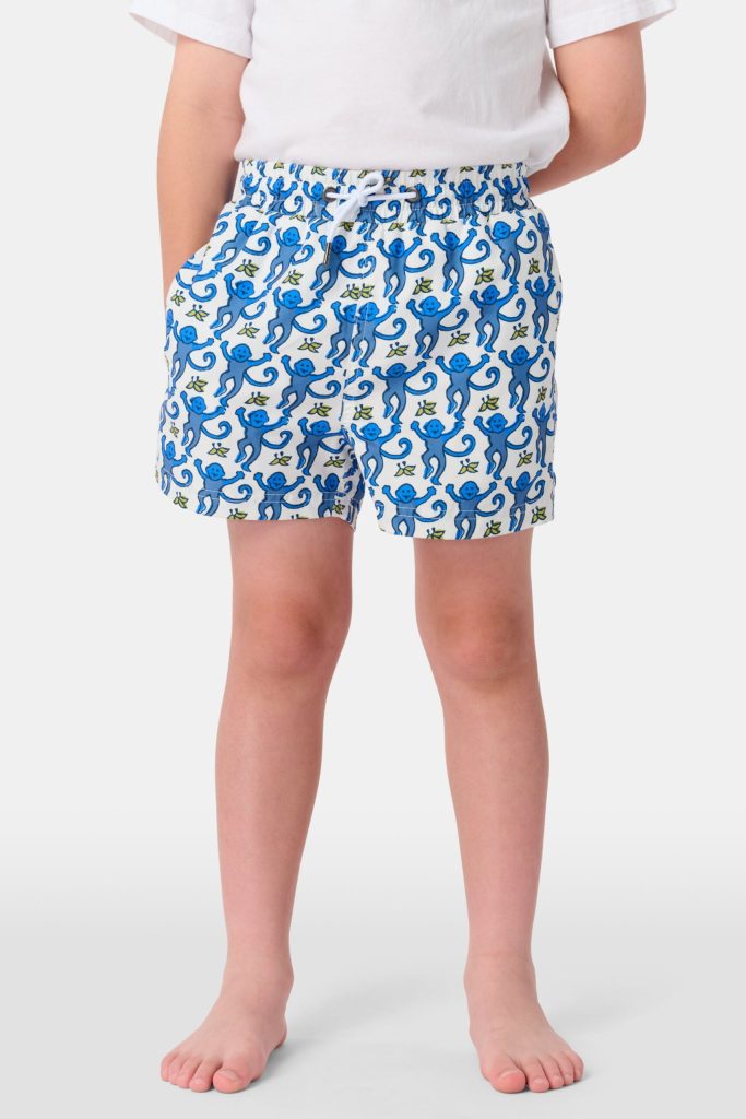 Boys Monkey Swim Trunks