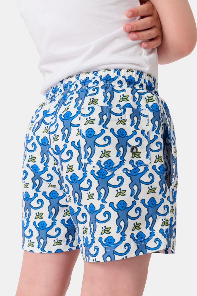 Boys Monkey Swim Trunks
