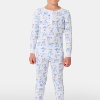 Kids Sleepy Sloth Pajamas