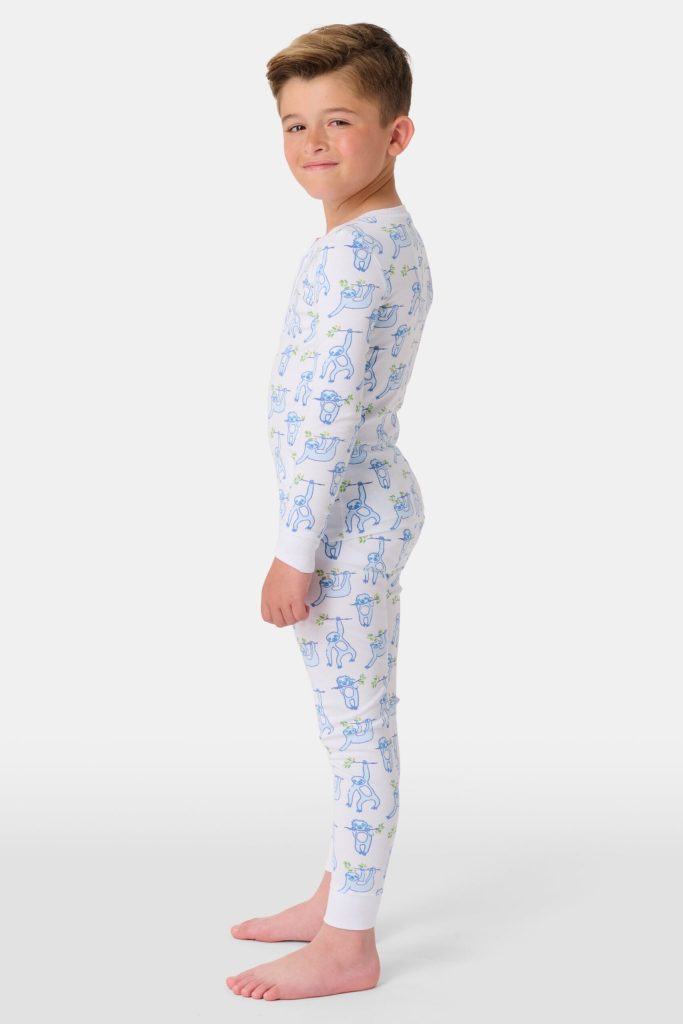 Kids Sleepy Sloth Pajamas