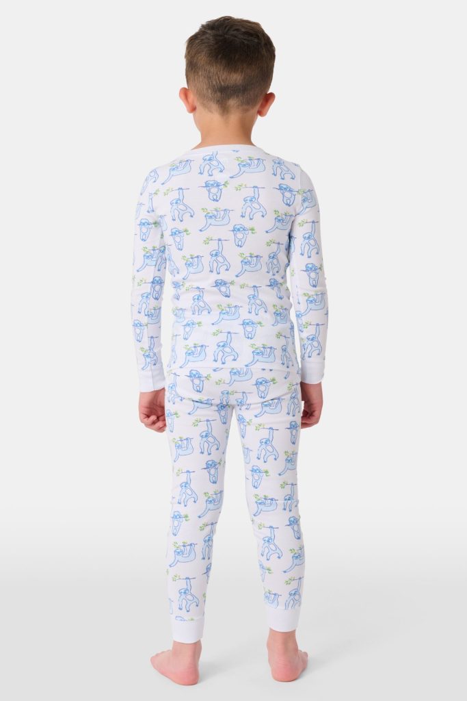Kids Sleepy Sloth Pajamas