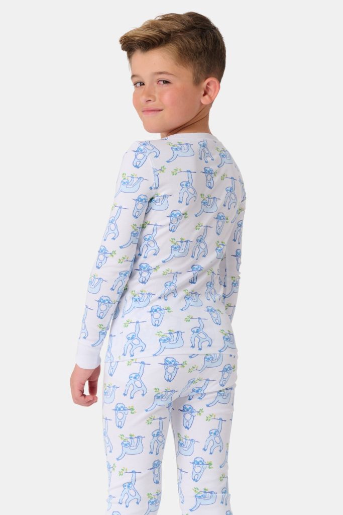 Kids Sleepy Sloth Pajamas