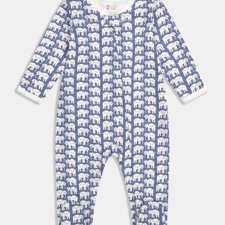 Infant Hathi Zipper Footie