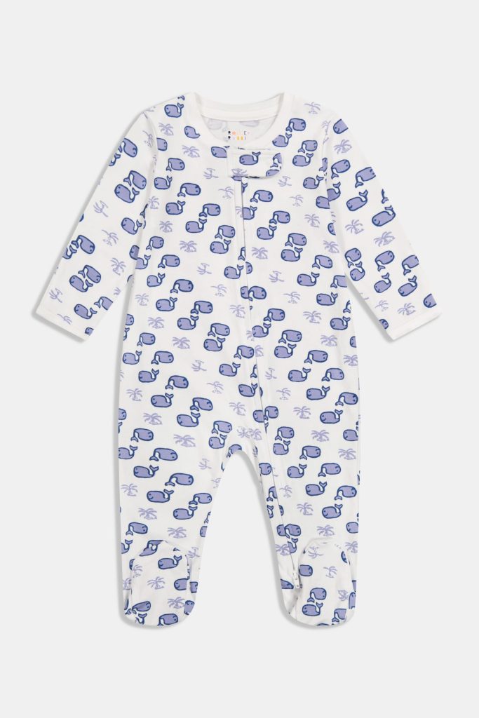 Infant Moby Zipper Footie
