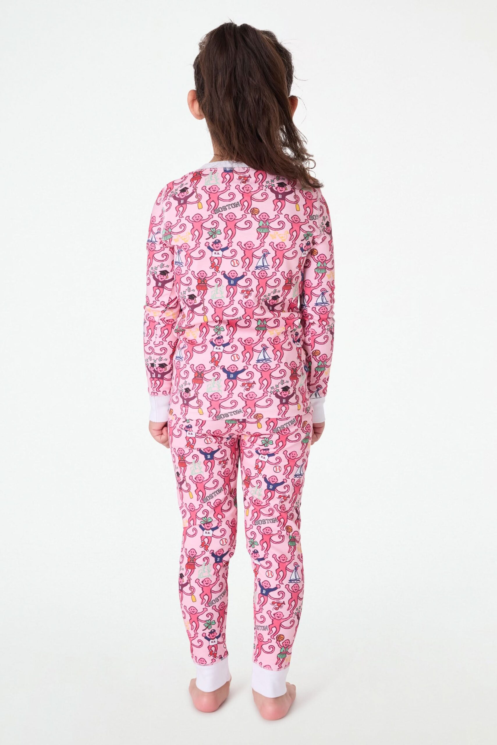 Kids Boston Monkey Pajamas