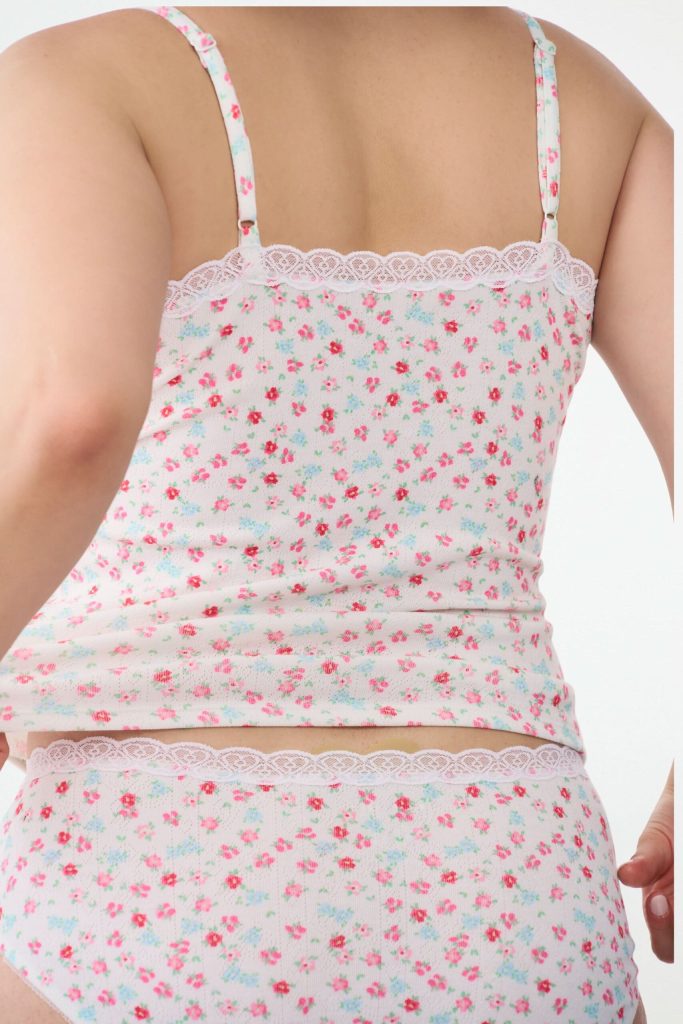 Bouquet Pointelle Carmine Cami
