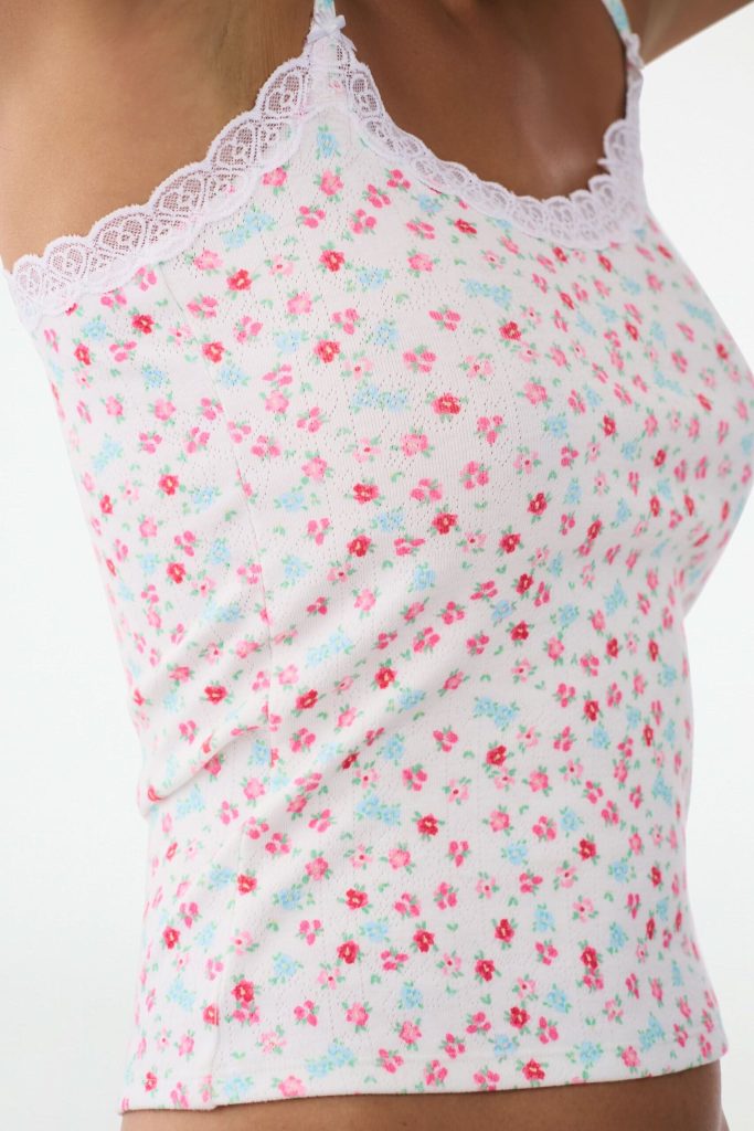 Bouquet Pointelle Carmine Cami