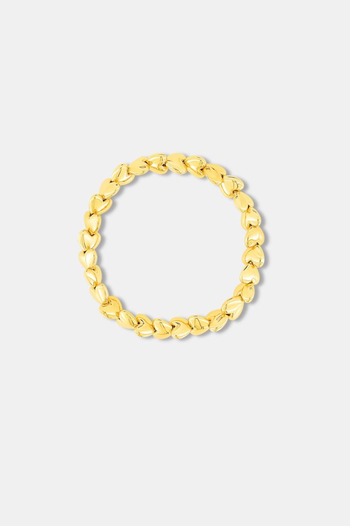 Colorful Hearts Bracelet Stack