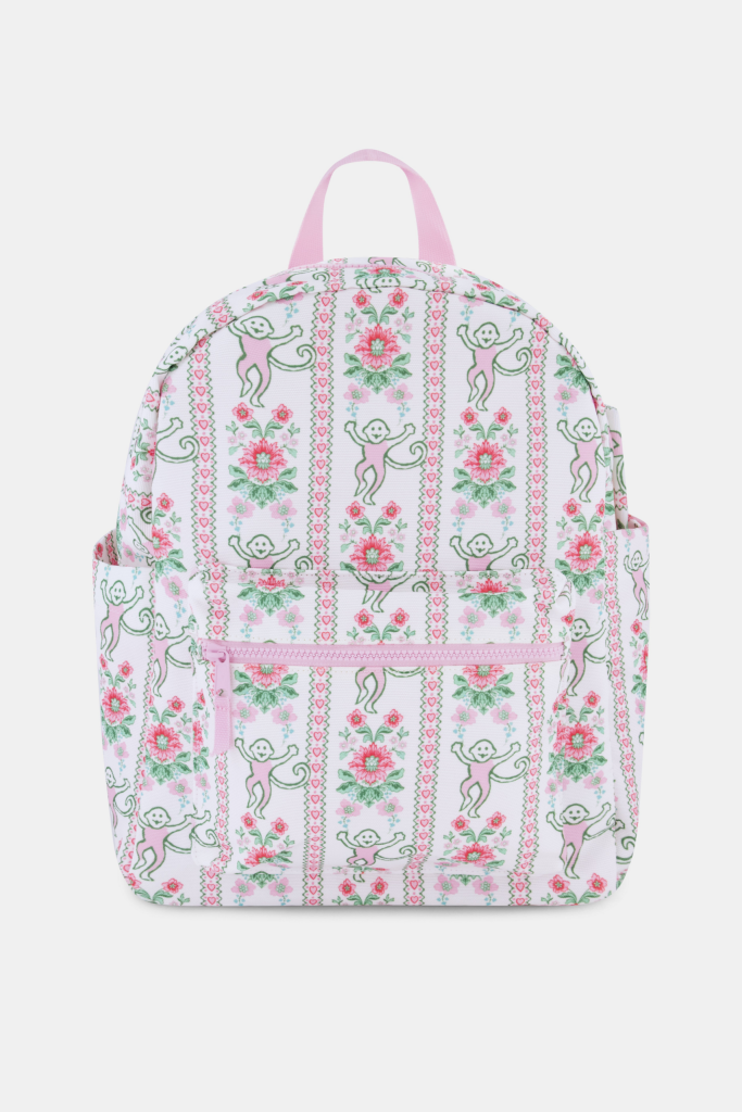 Monkey Block Stripe Backpack