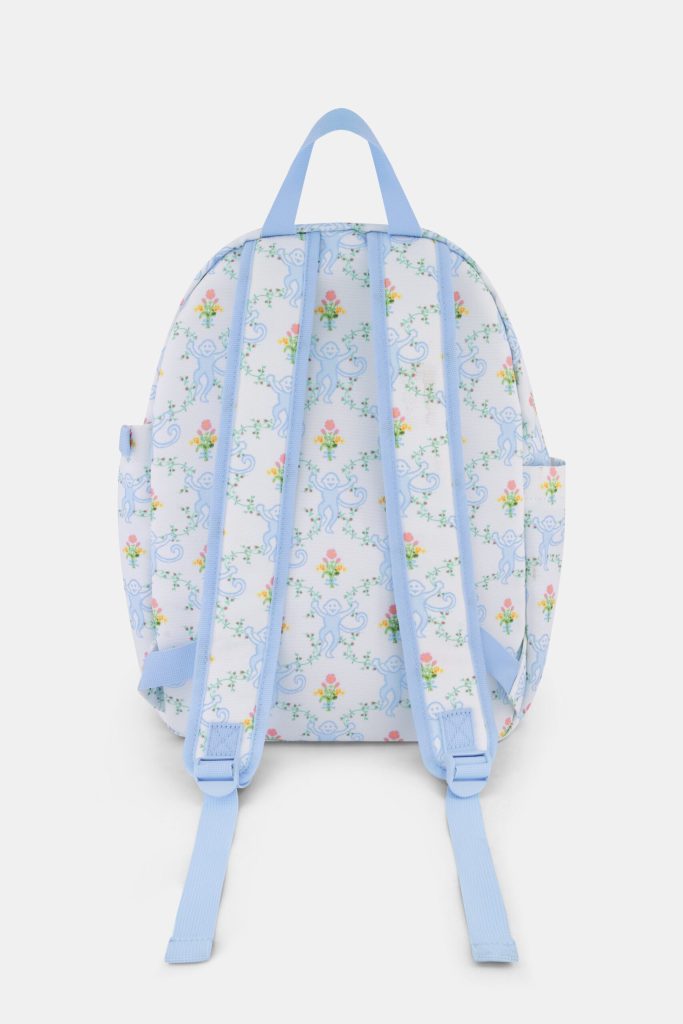 Floral Monkey Trellis Backpack