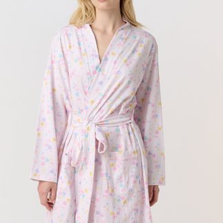 Candy Heart Stripe Blake Robe