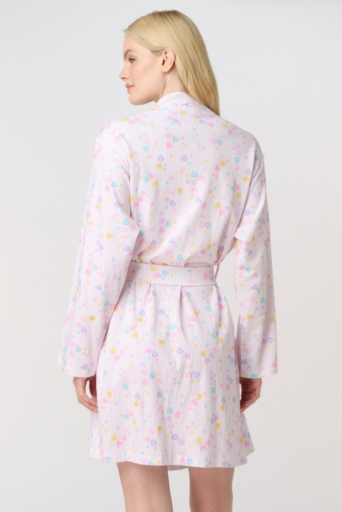 Candy Heart Stripe Blake Robe