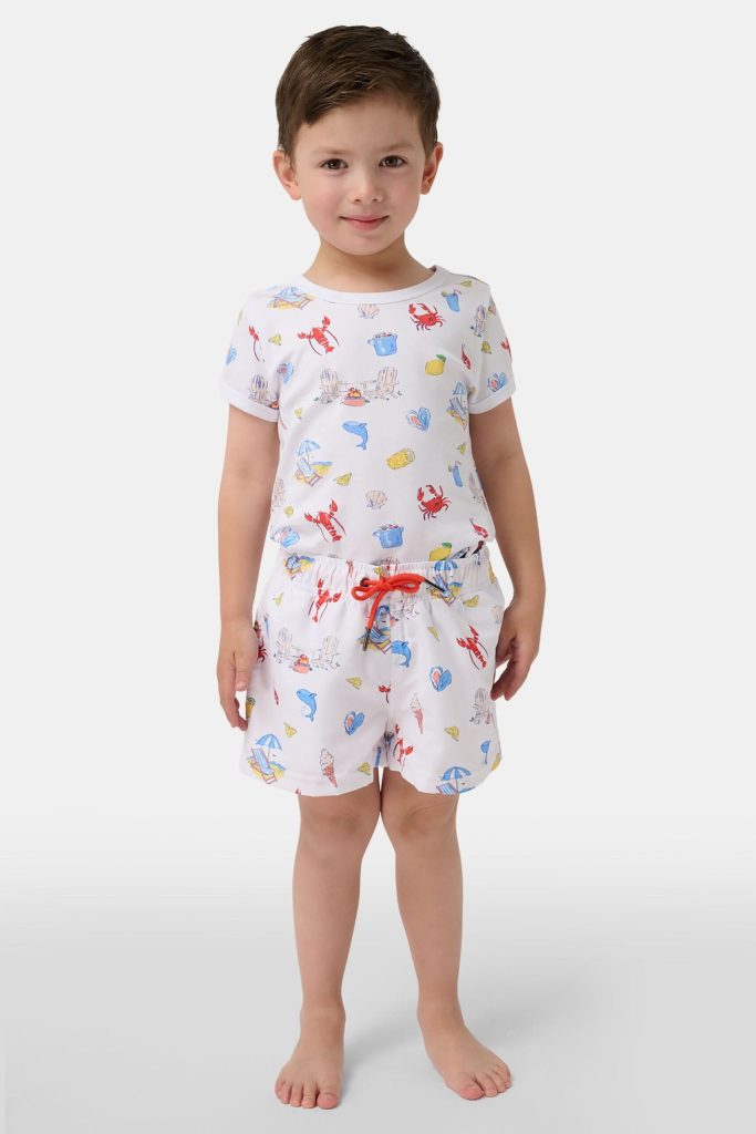 Boys Catch of the Day Shortie Swim Trunk