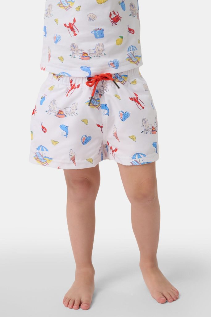 Boys Catch of the Day Shortie Swim Trunk