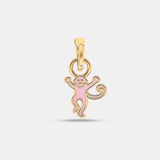 Enamel Monkey Charm