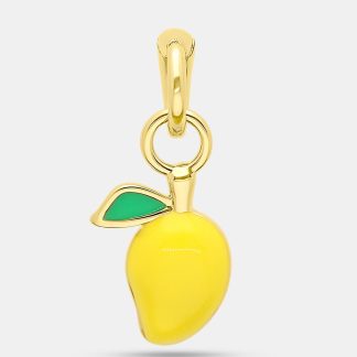 Enamel Lemon Charm
