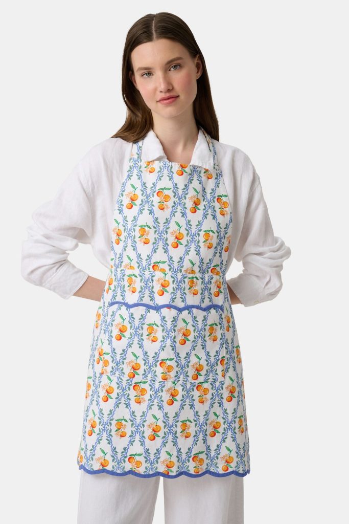 Clementine Trellis Apron