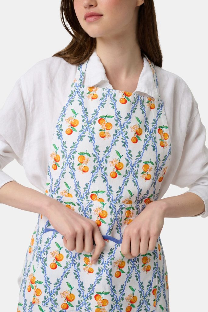 Clementine Trellis Apron
