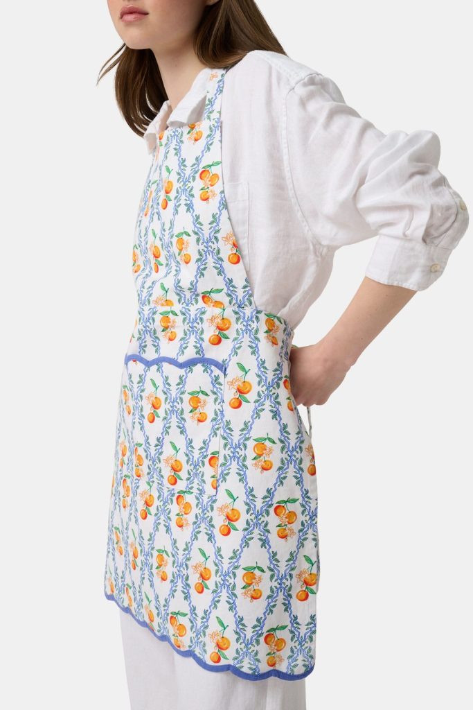 Clementine Trellis Apron