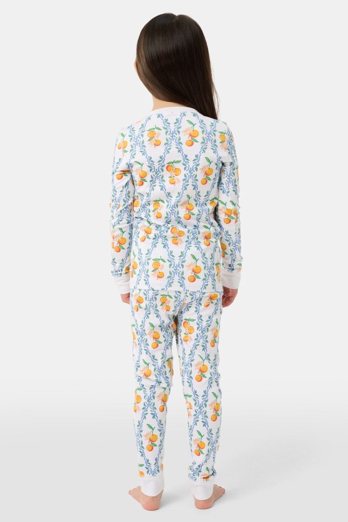 Kids Clementine Trellis Pajamas