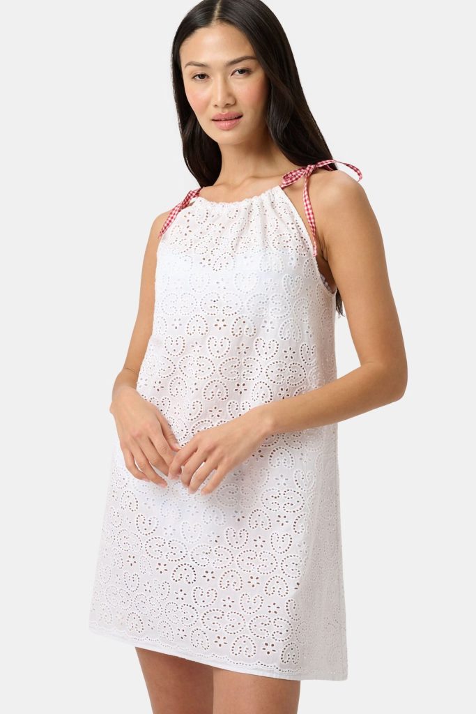 Clover Eyelet Caroline Cover Up