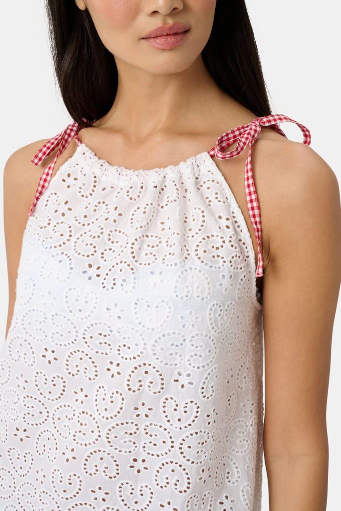 Clover Eyelet Caroline Cover Up