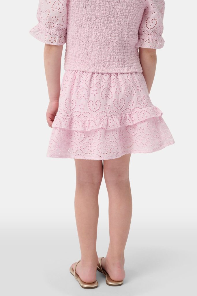 Kids Clover Eyelet Emry Skirt
